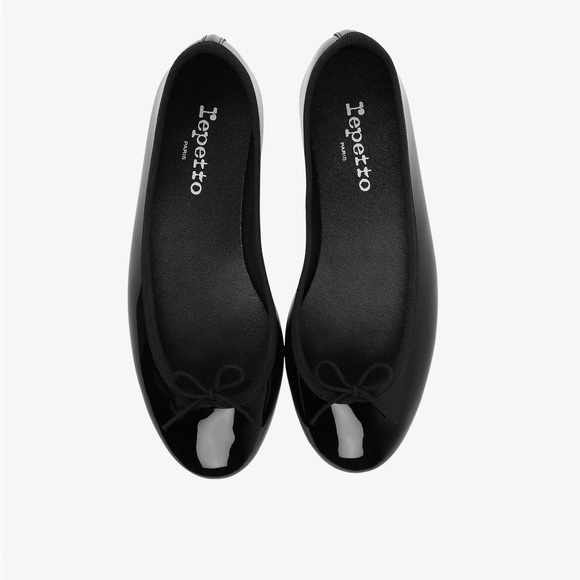Repetto Cinderella Ballerina Black Patent Leather Flats Size 39.5 US 8.5 - Picture 5 of 7